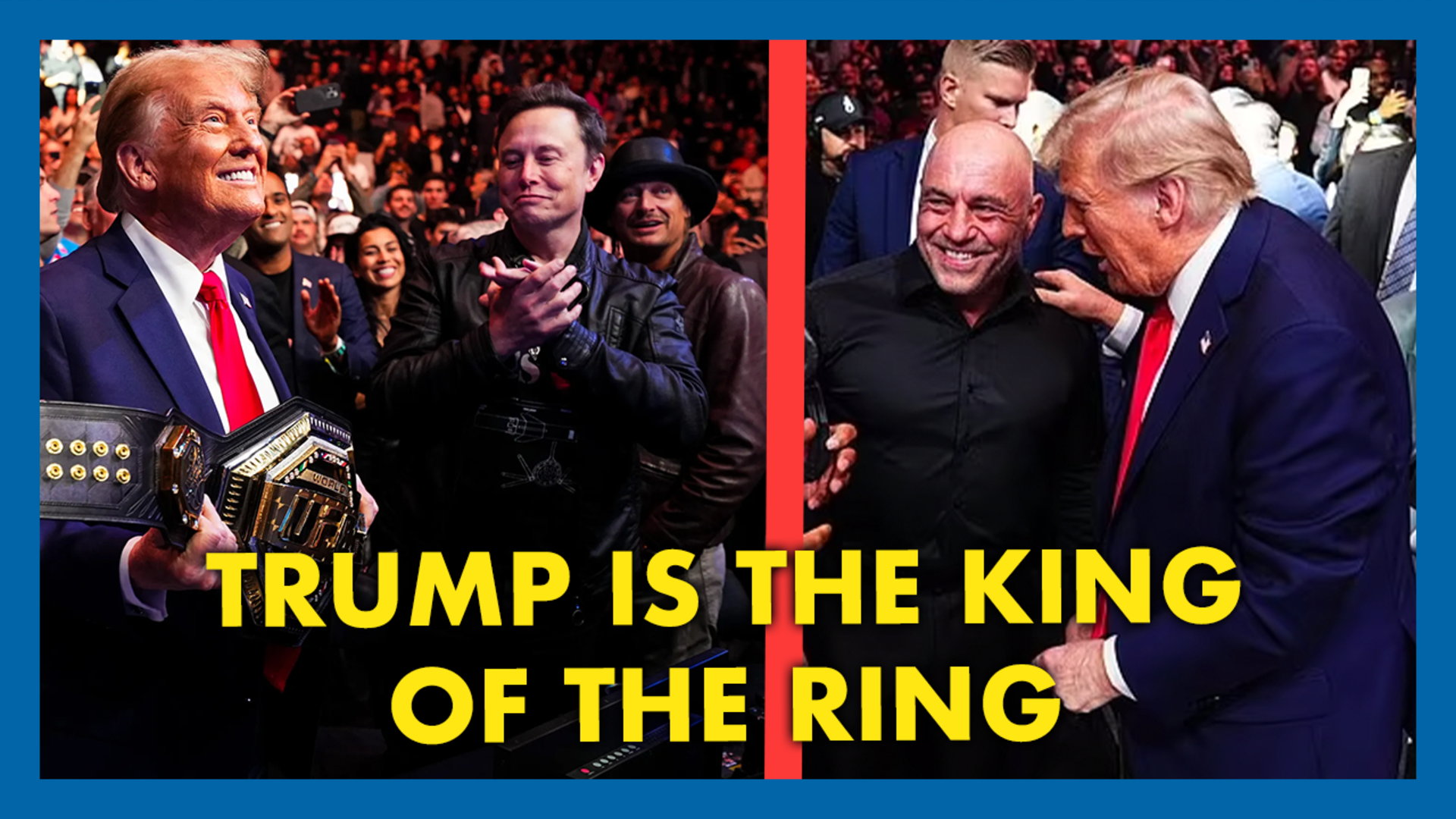 Trump Dominates At UFC
