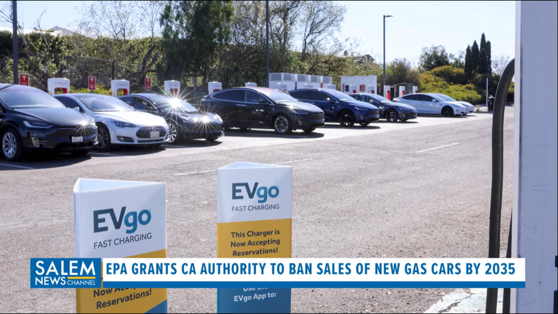 EPA grants California authority to ban gas car sales by 2035