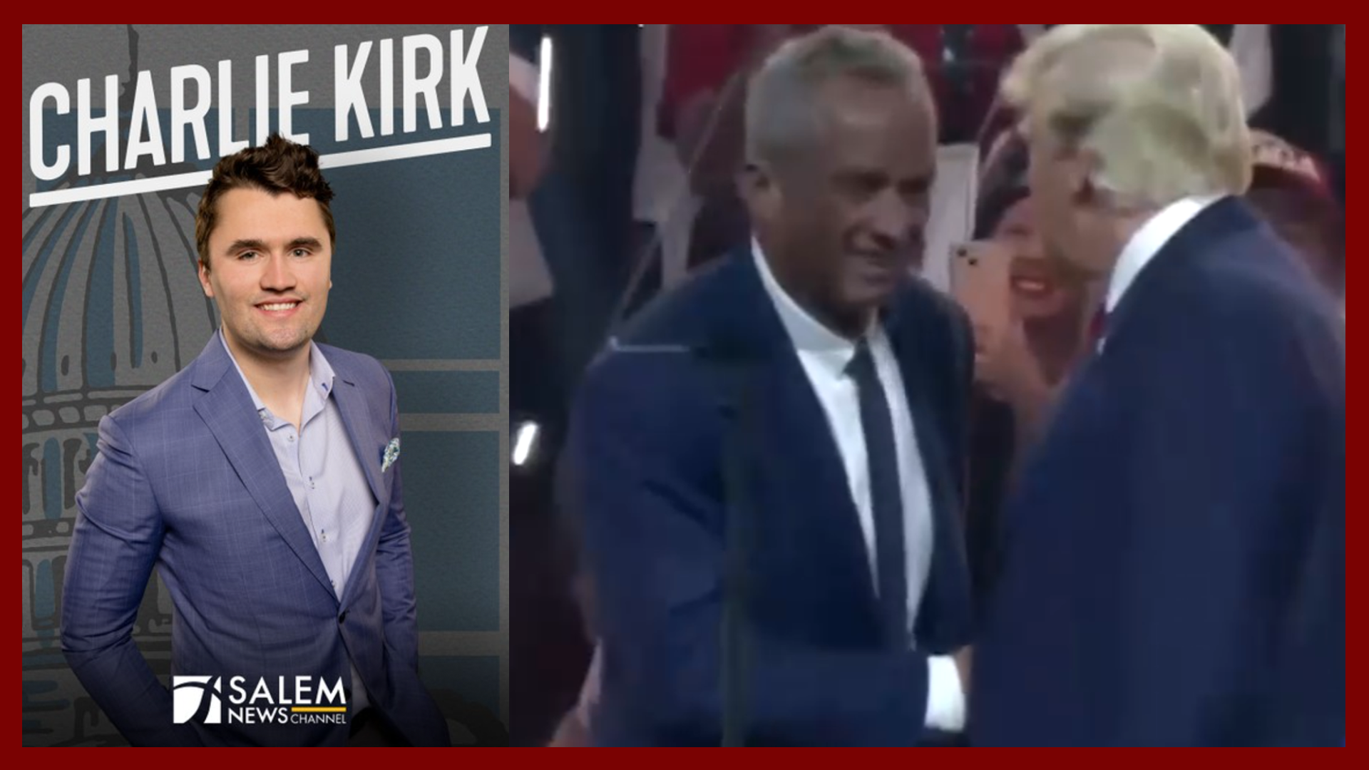 Charlie Kirk: How my team staged the iconic Trump and RFK moment