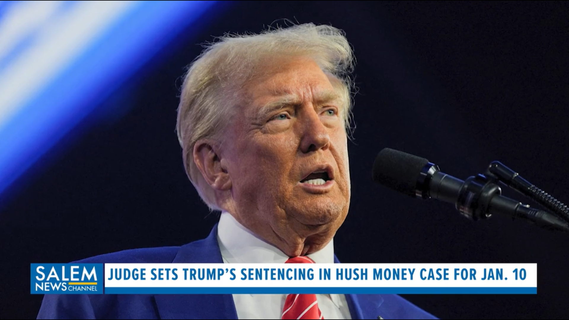 Judge sets Trump's hush money case sentencing for Jan. 10