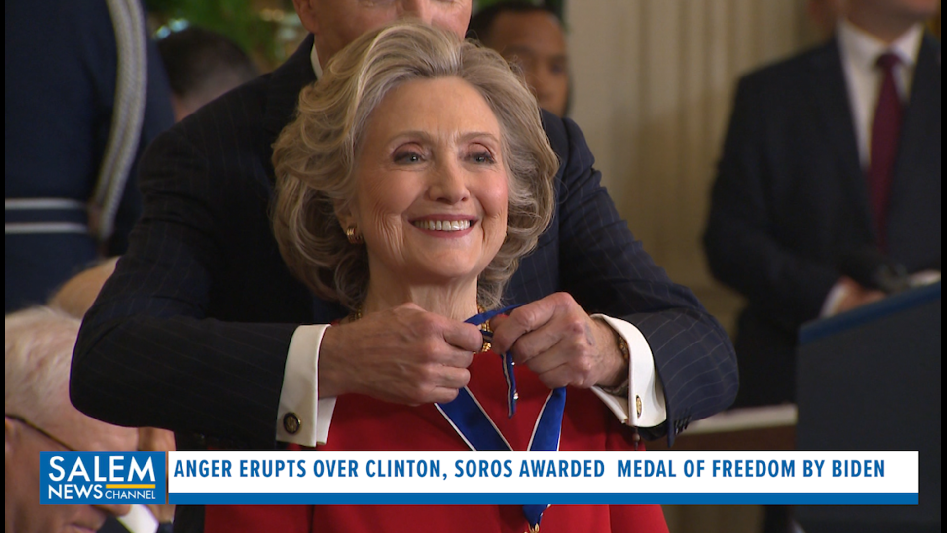 Clinton, Soros being awarded Medal Of Freedom an ‘insult to America’