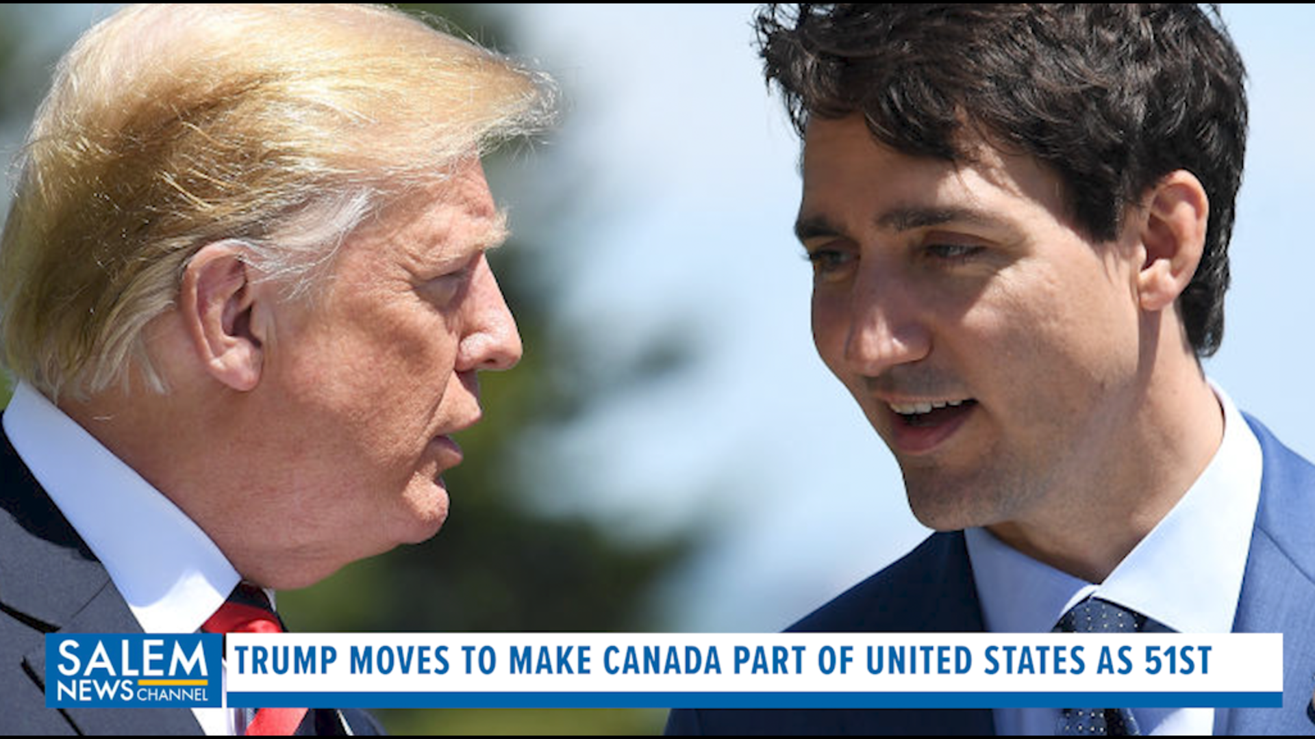 Trump: People in Canada would 'love to be the 51st state'