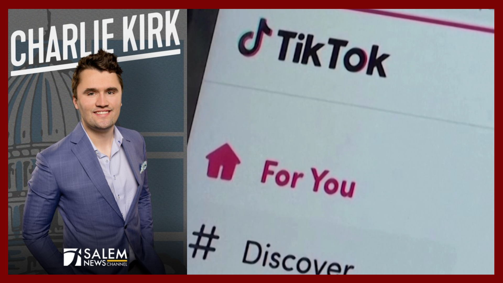 Charlie Kirk: Should Trump save TikTok?
