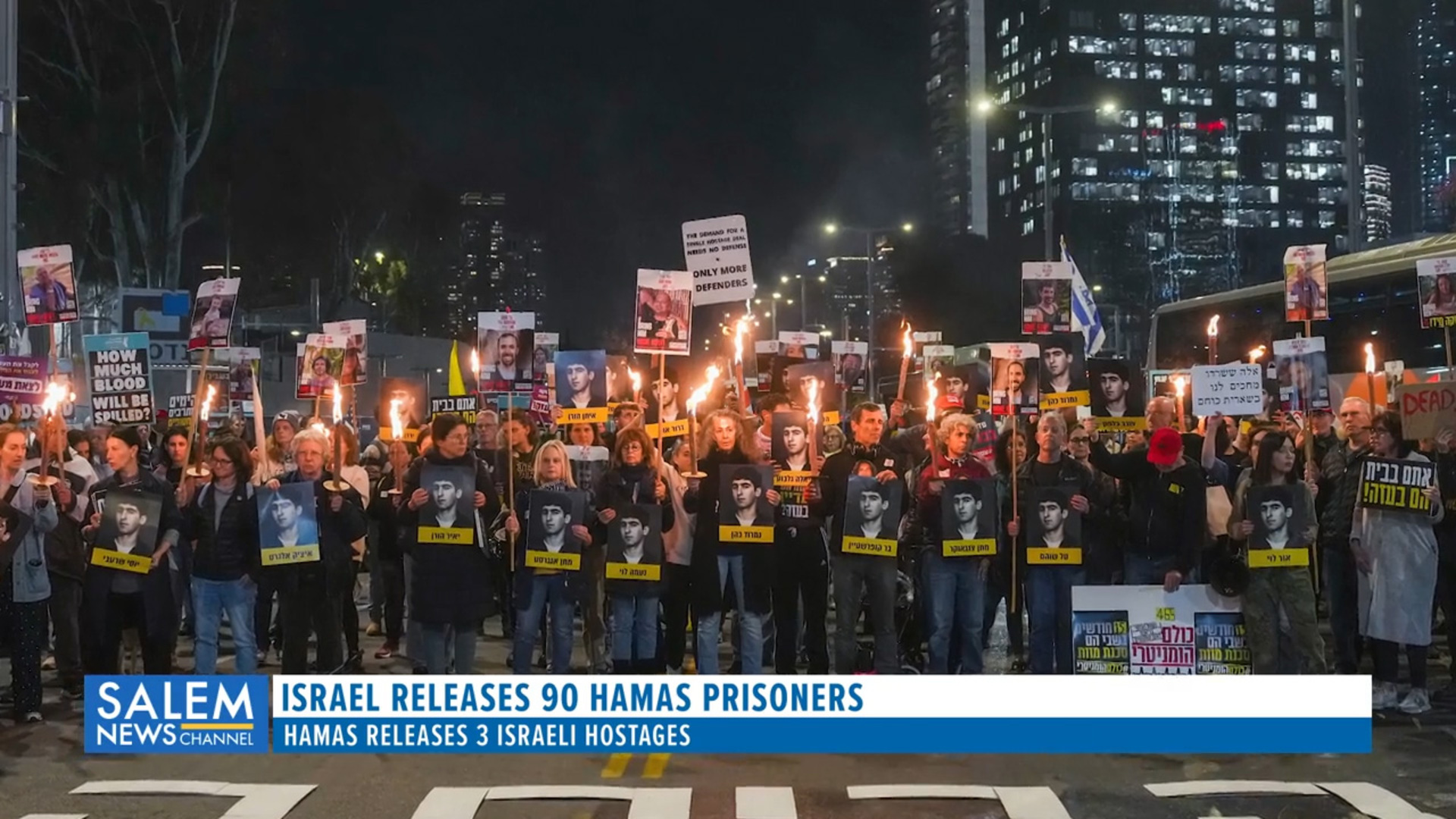 Israel releases 90 Hamas prisoners