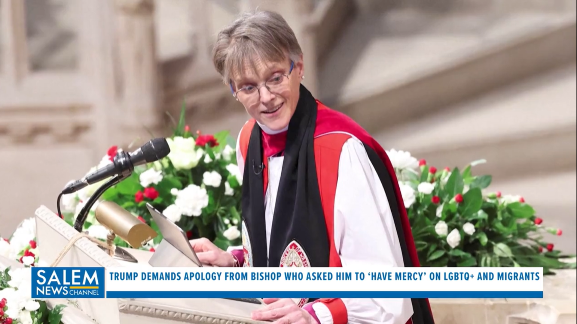 Trump demands apology from bishop who requested 'mercy' for LGBTQ+ and migrants