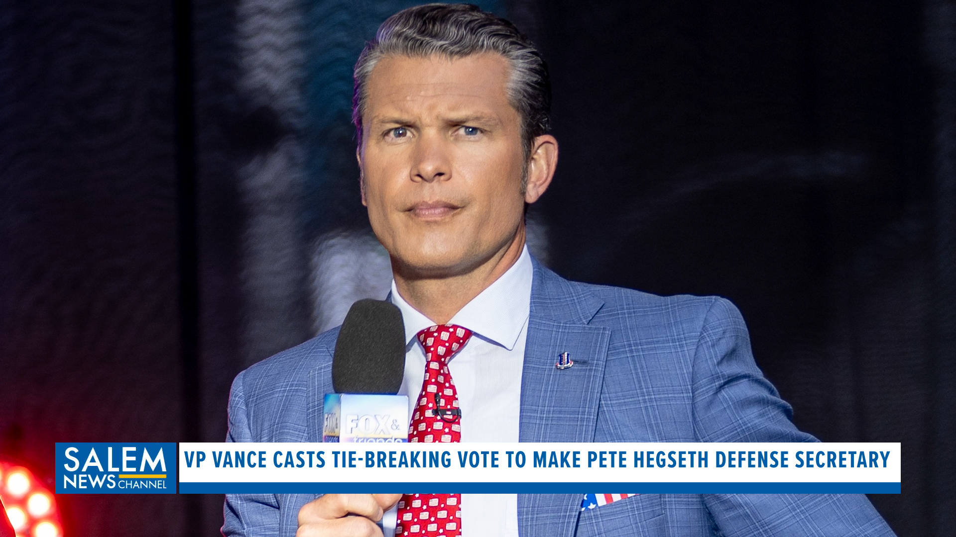 Pete Hegseth confirmed with tie-breaking vote from JD Vance
