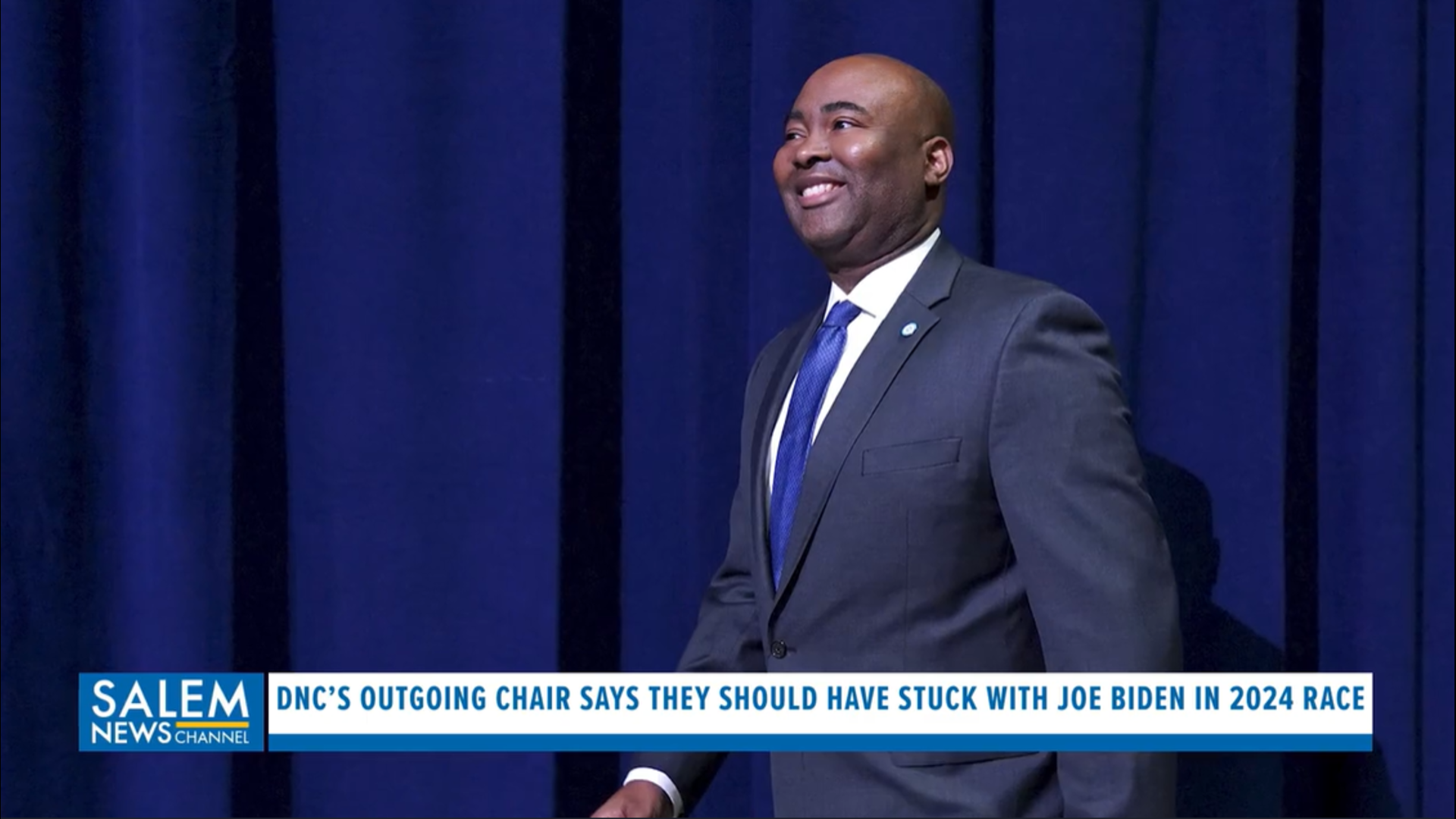 DNC’s outgoing chair says they should have stuck with Biden in 2024 race