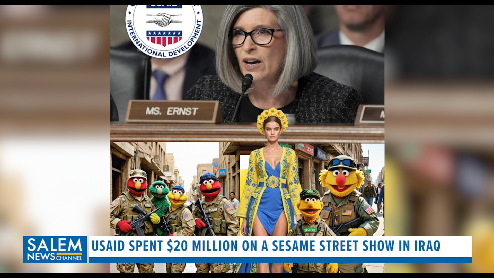 USAID spent $20 million on a Sesame Street show in Iraq