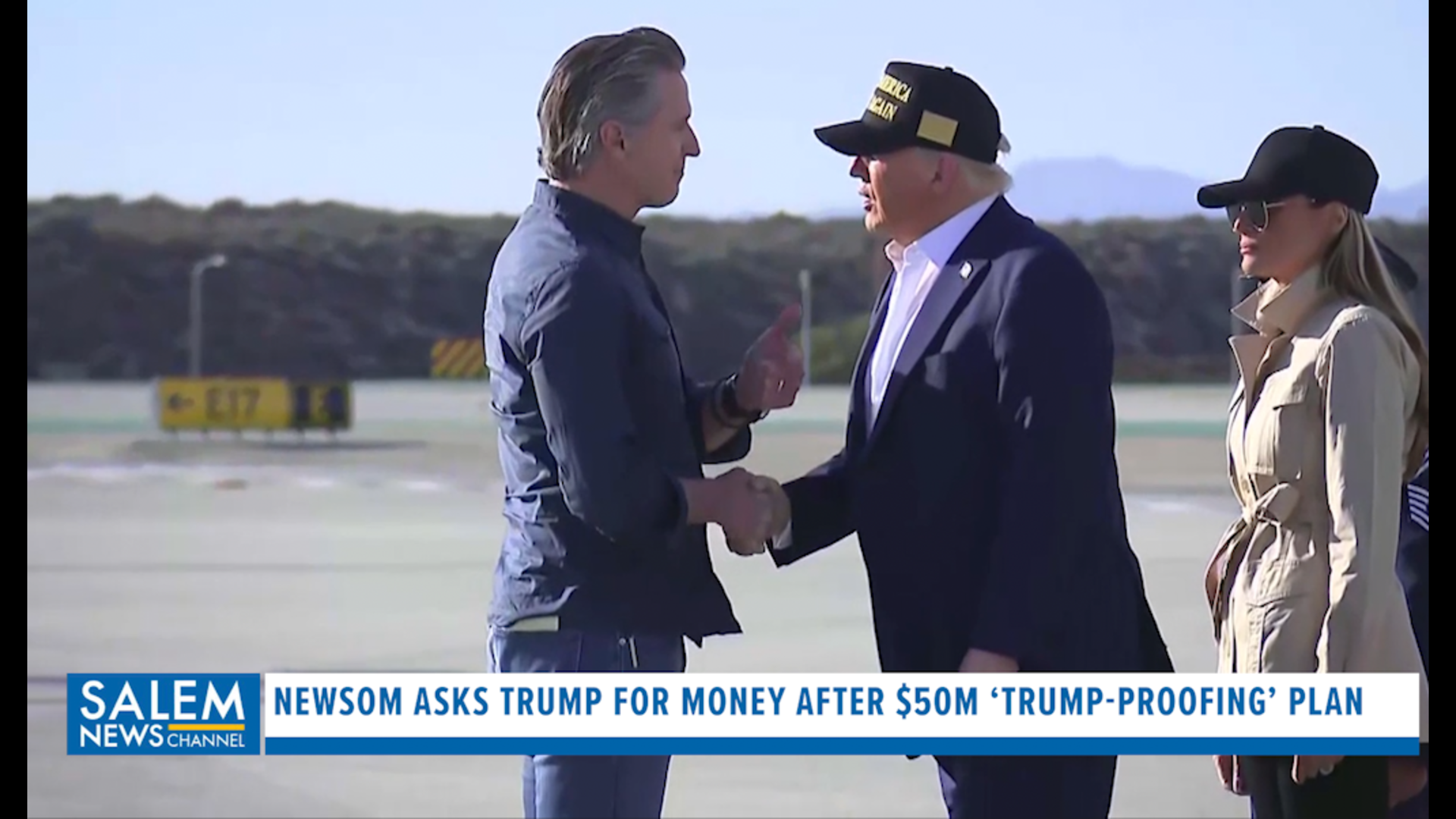 Newsom asks Trump for money after own $50M plan to ‘Trump-proof’ California