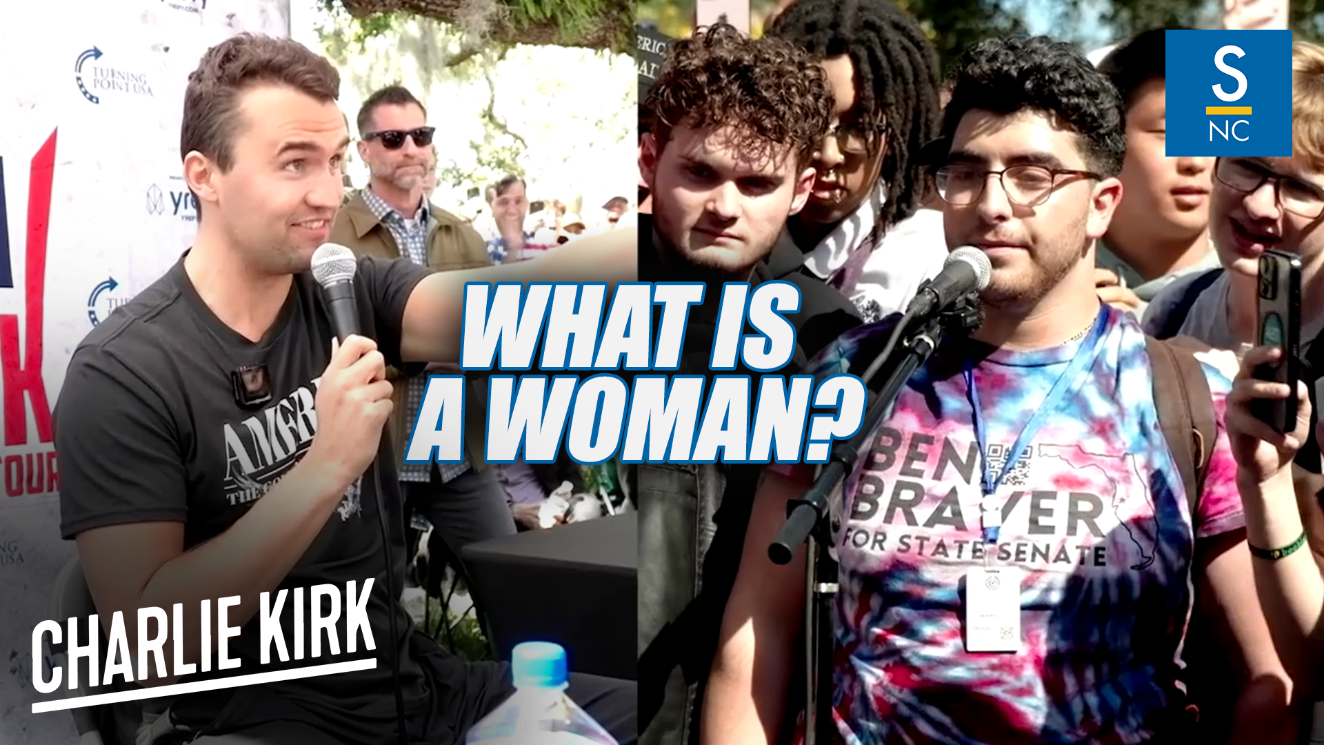 Charlie Kirk: What is a woman?