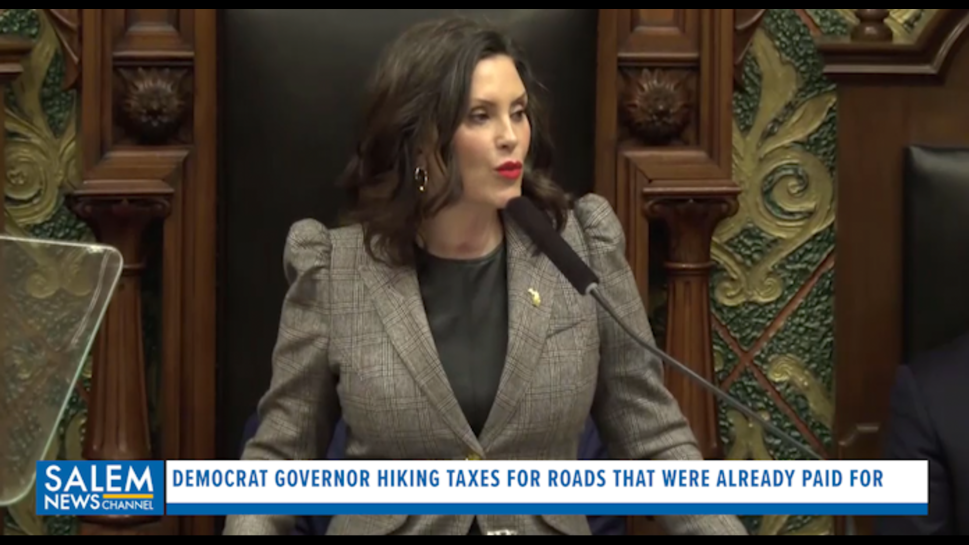 Democrat Governor hiking taxes for roads that were already paid for