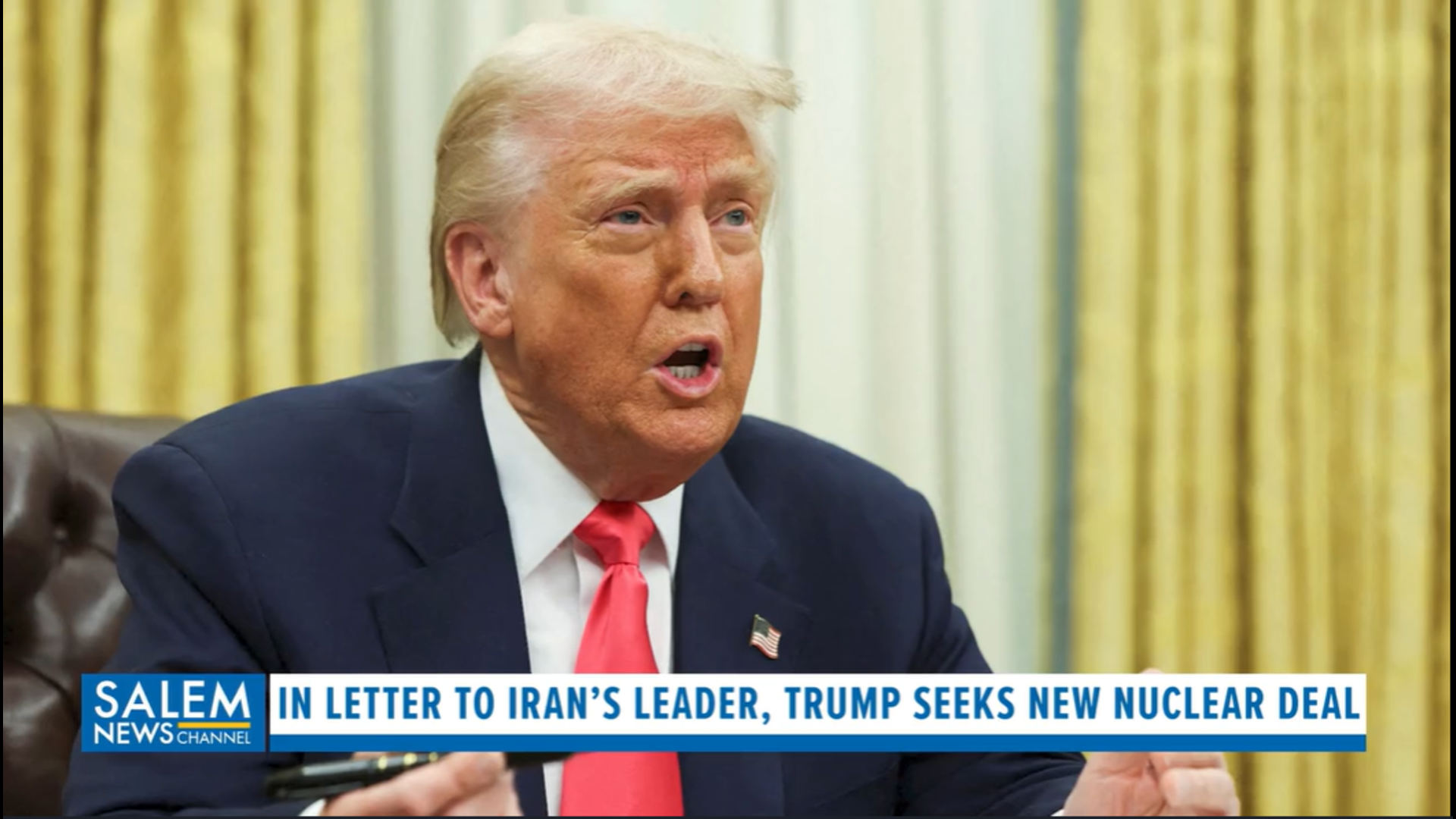 Trump seeks new nuclear deal in letter to Iran’s leader