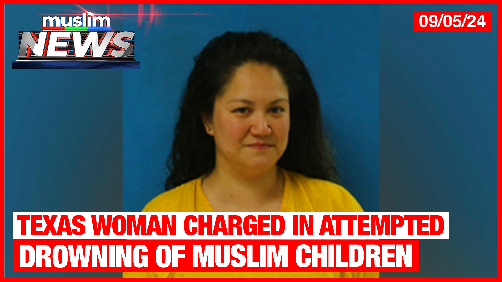 Texas Woman Charged In Attempted Drowning Of Muslim Children | Muslim News | Sep 5, 2024