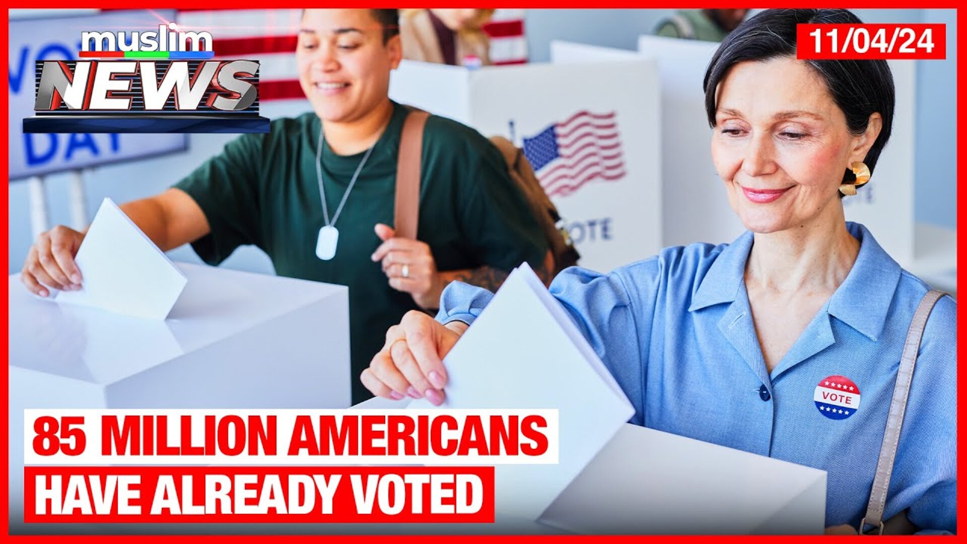 85 Million Americans Have Already Voted | Special Election Bulletin | Noon ET | Nov 5, 2024