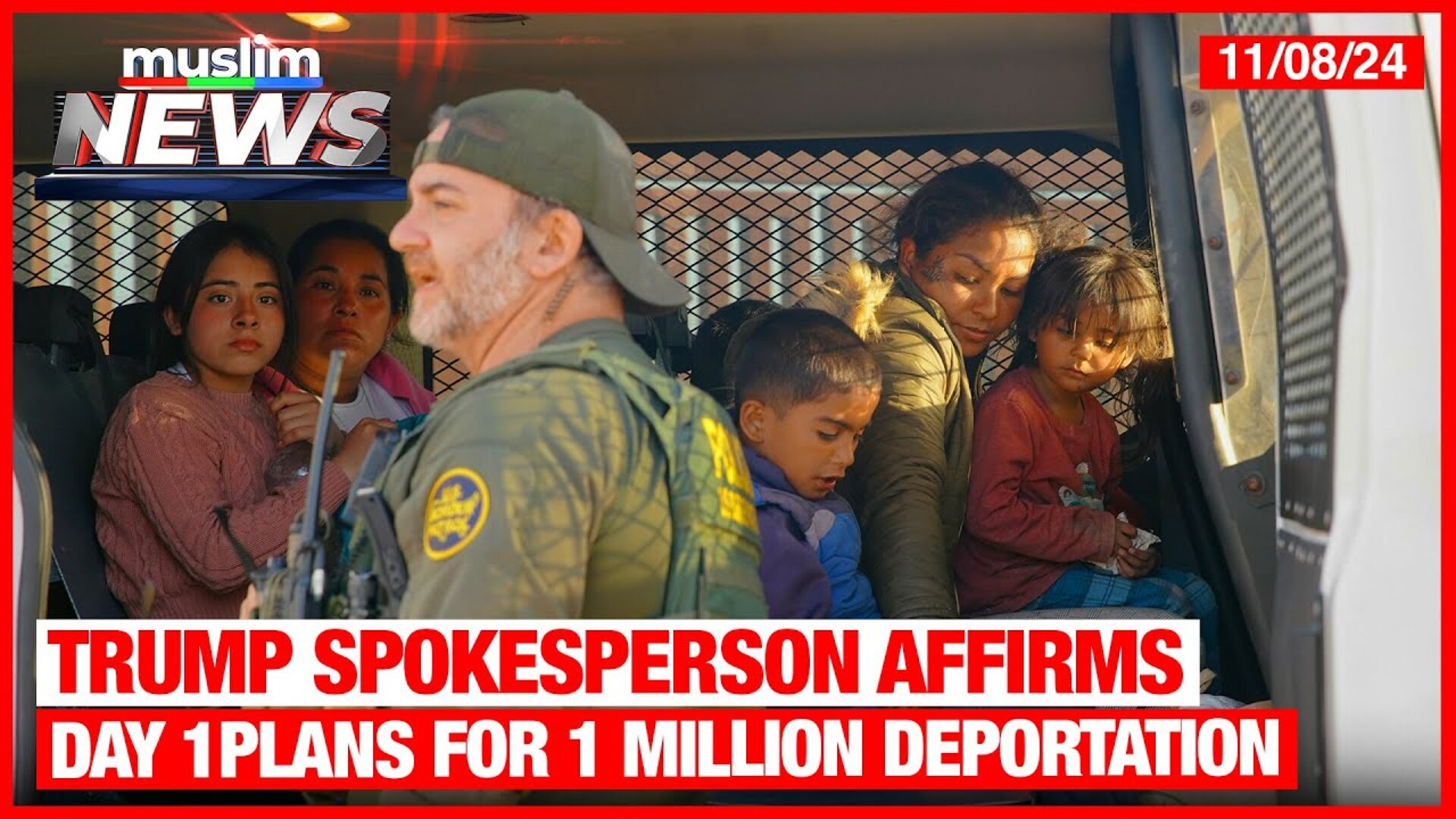 Trump Spokesperson Affirms Day 1 Plans For 1 Million Deportation | Muslim News | Nov 8, 2024