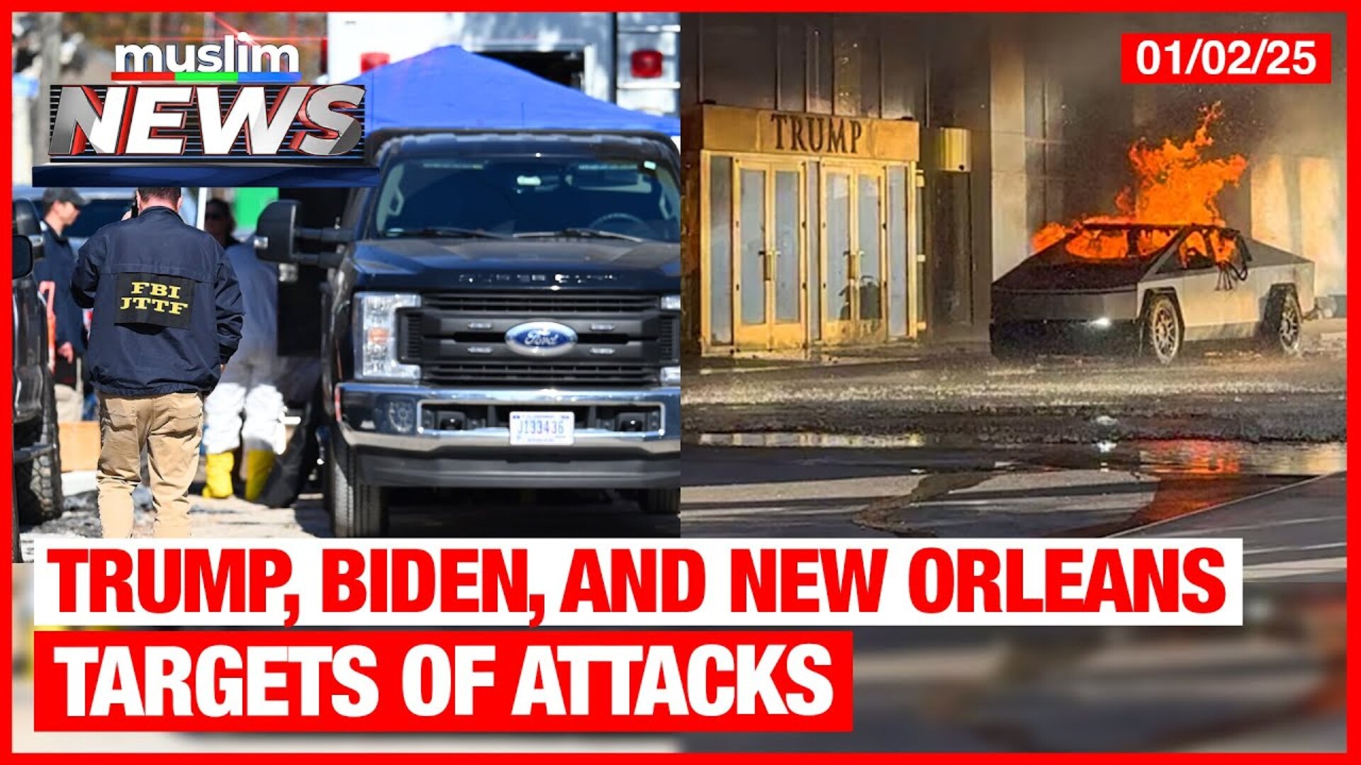 Trump, Biden, And New Orleans Targets Of Attacks | Muslim News | Jan 2, 2025