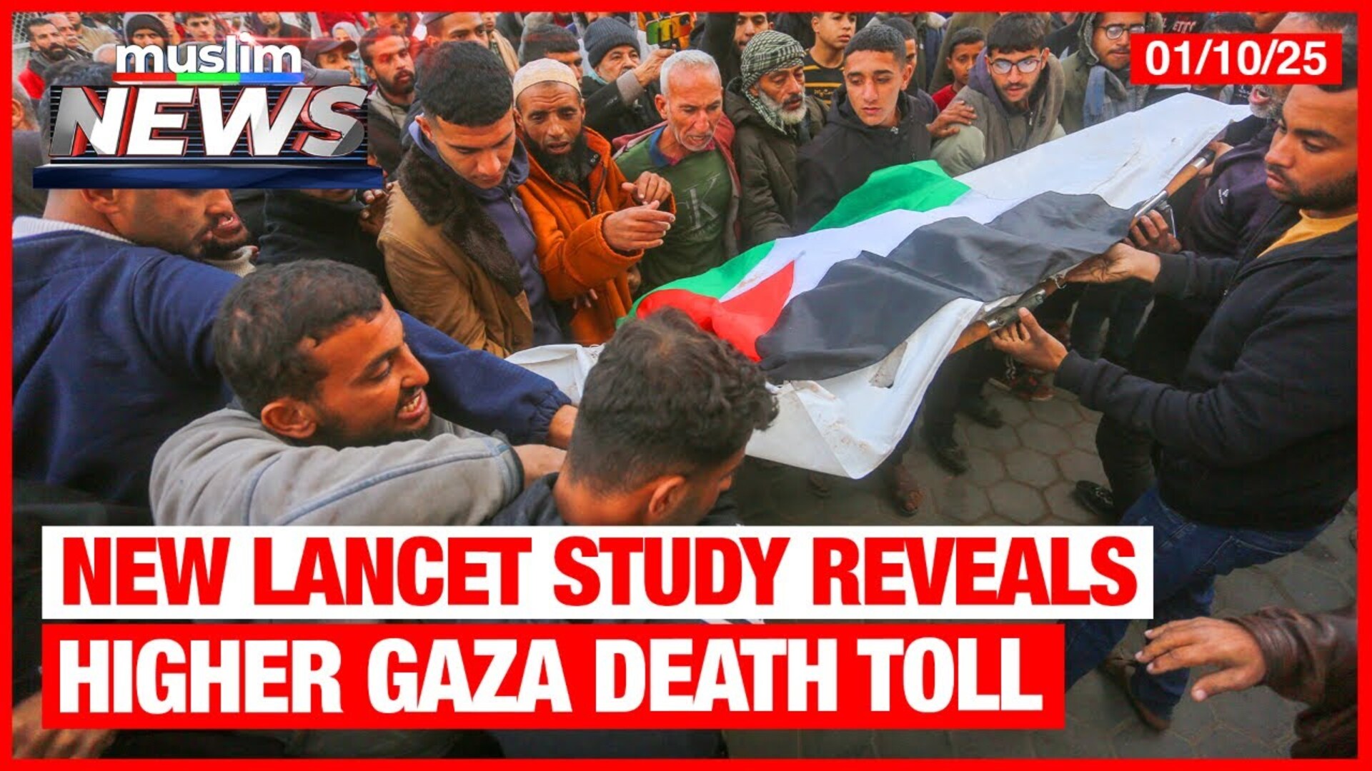 New Lancet Study Reveals Higher Gaza Death Toll | Muslim News | Jan 10, 2025