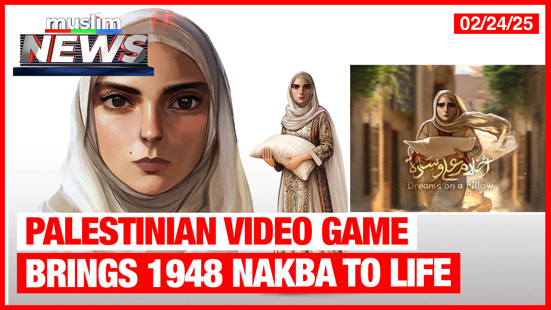 Palestinian Video Game Brings 1948 Nakba To Life | Muslim News | Feb 24 2025