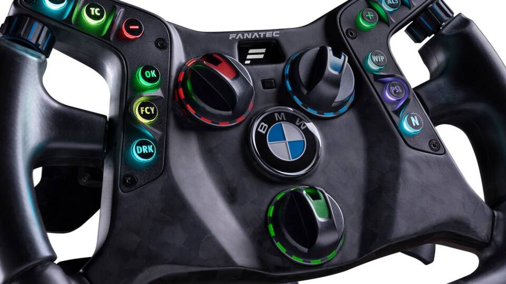 Fanatec's Podium BMW M4 GT3 sim racing wheel sells out in